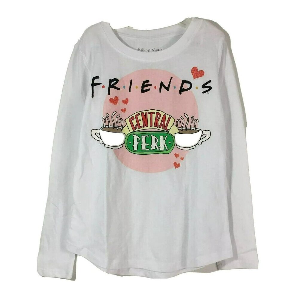 Girl's Friends Central Perk Long Sleeve Graphic T-Shirt